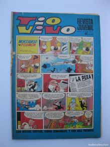 Tebeos: TIO VIVO - AÑO XV - Nº 572 - EDITORIAL BRUGUERA - AÑO 1972.